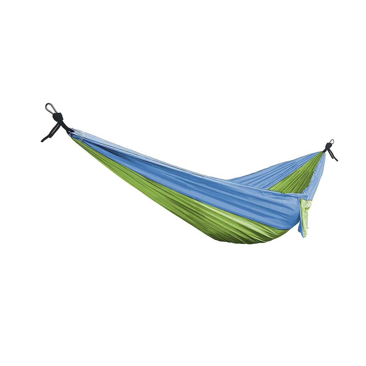 Bliss Hammocks BH-406ST-MM Hammock in a Bag w/ Carabiners + Tree Straps, 52-in. Wide, Weather Resistant, 300 Lb. Capacity (Mermaid)